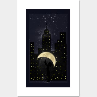 Starry Night in the City Posters and Art